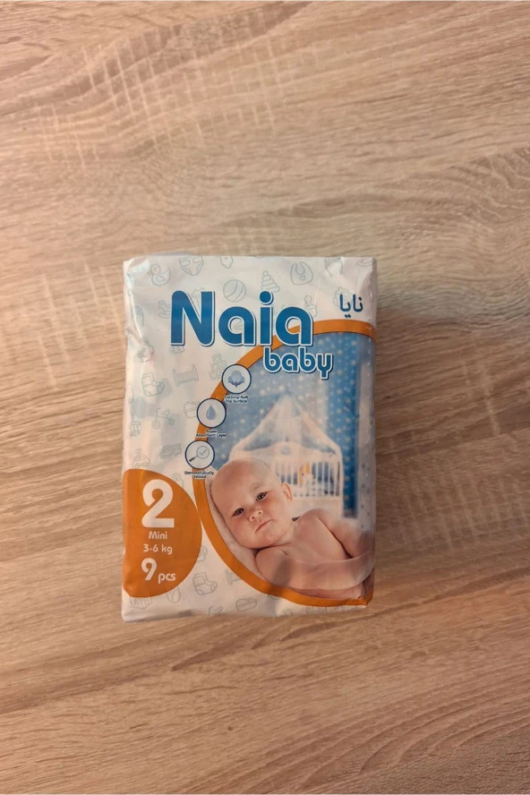 NAİA BABY Bebek Bezi 9 Beden 9'Lu ürün görseli 1