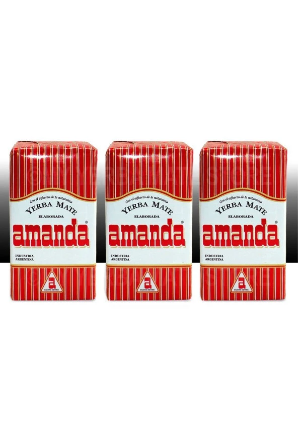 AMANDA Yerba Mate 250 Gr X 3Adet "Orjınal" ürün görseli 1