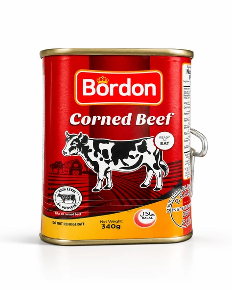 BORDON Corned Beef Meat 320 Gr ürün görseli 1