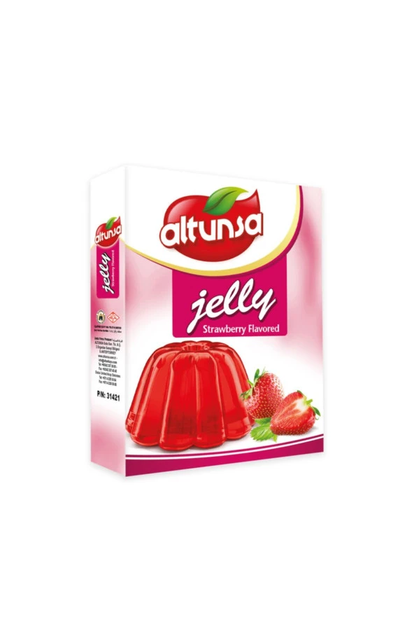 ALTUNSA Çilek Aromalı Jöle 85 Gram ürün görseli 1