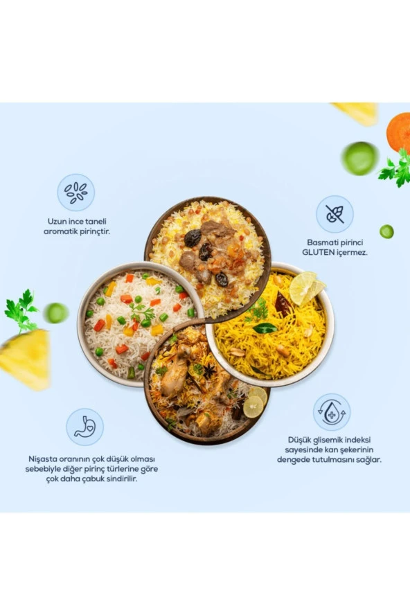 MAHMOOD RICE 1121 Basmati Pirinç 900 Gr - Resim 2