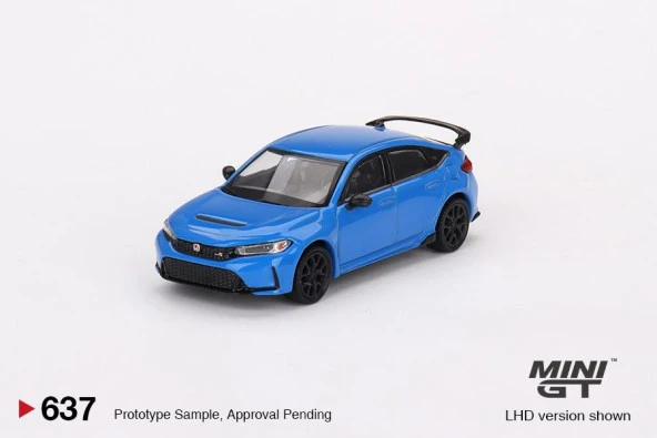 Mini GT Honda Civic Type R Boost Blue Pearl 2023  637 ürün görseli 1
