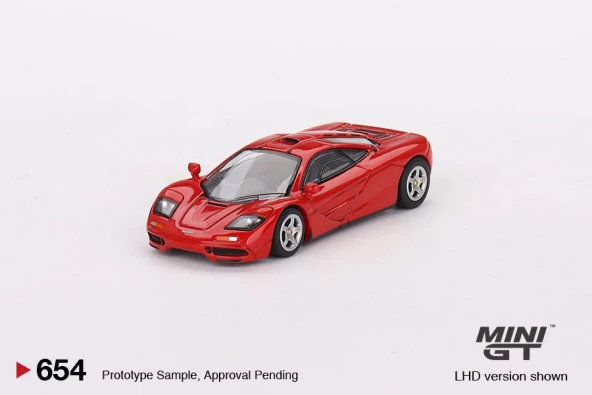 Mini GT McLaren F1 Red 654 ürün görseli 1