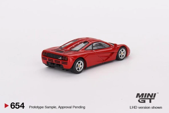 Mini GT McLaren F1 Red 654 - Resim 2