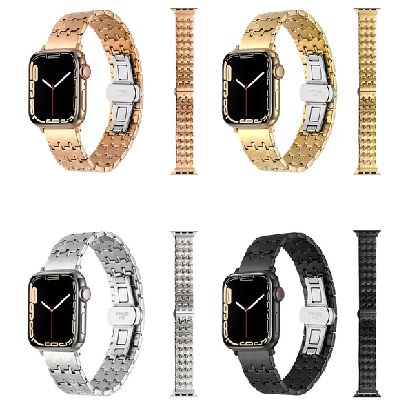 Watch Ultra 49mm KRD-86 Metal Kordon - Resim 10
