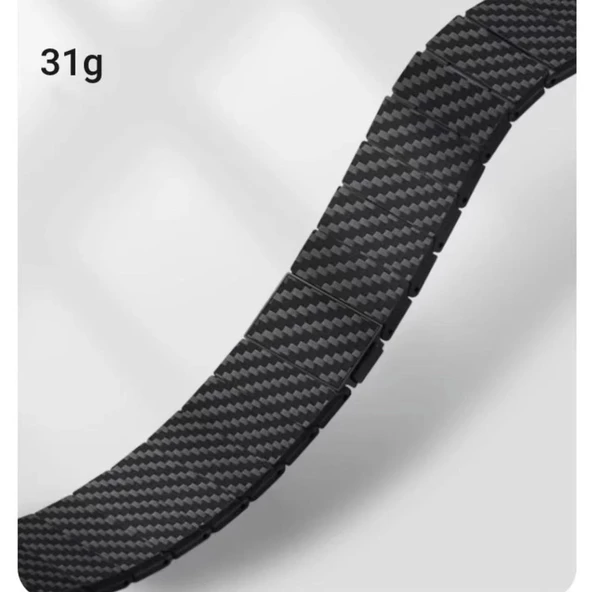 Watch 44mm KRD-90 600D Karbon Fiber Kordon - Resim 5
