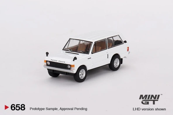 Mini GT Range Rover Davos White 658 ürün görseli 1