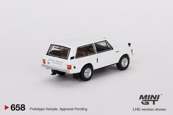 Mini GT Range Rover Davos White 658 - Resim 2
