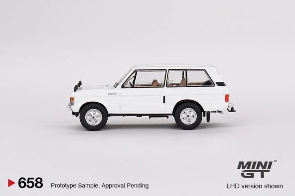 Mini GT Range Rover Davos White 658 - Resim 3