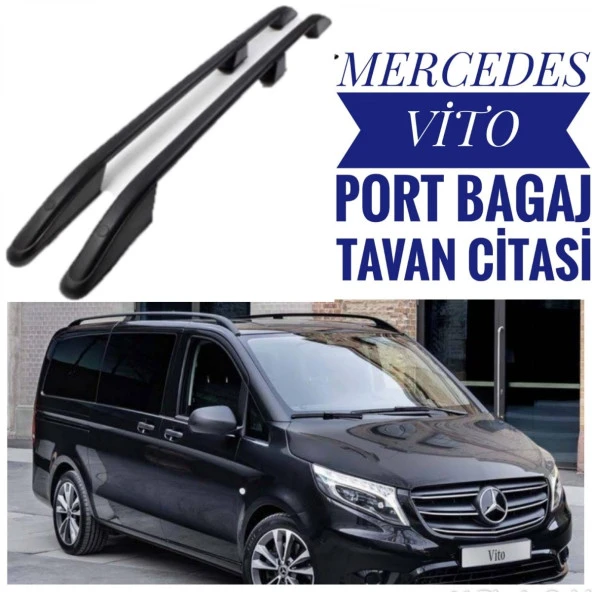 VİTO PORBAGAJ TAVAN ÇİTASI ORTA ŞASE 2003 2004 2005 2006 2007 2008 2009 2010 2011 2012 2013 2014 2015 2016 2017 2018 2019 2020 ürün görseli 1