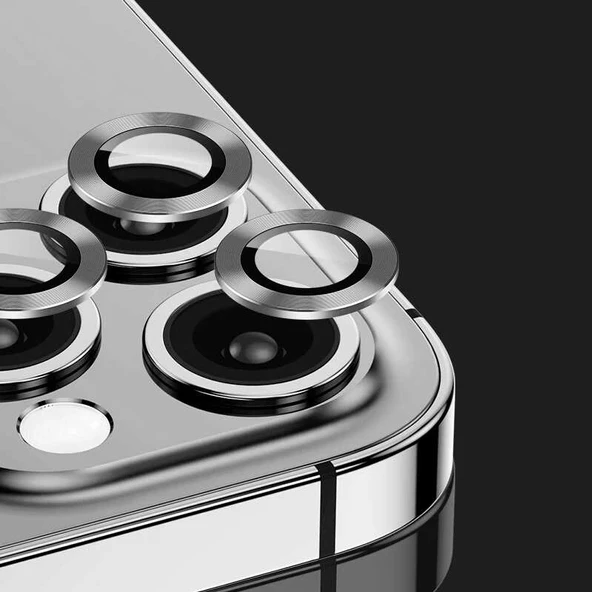 iPhone 15 Pro Max CL-07 Kamera Lens Koruyucu - Resim 3
