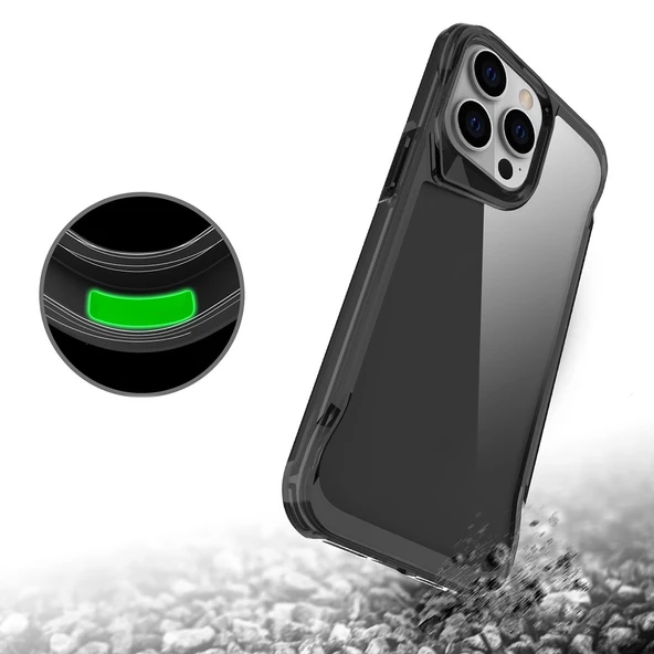iPhone 15 Pro  Uyumlu KılıfT-Max Kapak - Resim 3