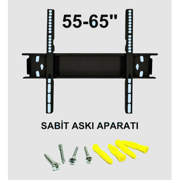 E-SAT 55'' -65 '' 140-165 EKRAN ÜNİVERSAL SABİT ASKI APARATI ürün görseli 1