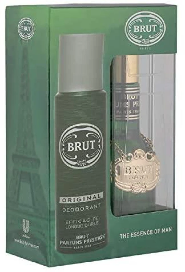 Brut Madalyonlu Edt 100 ml Erkek Parfümü + 200 ml Deodorant ürün görseli 1