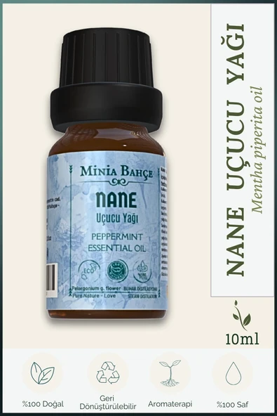 Nane Uçucu Yağı, %100 Doğal ve Saf, 10ml  ürün görseli 1