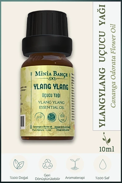 Ylang Ylang Uçucu Yağı, %100 Saf, 10ml ürün görseli 1