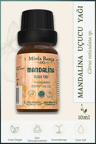 Mandalina Uçucu Yağı , %100 Saf, 10ml ürün görseli 1