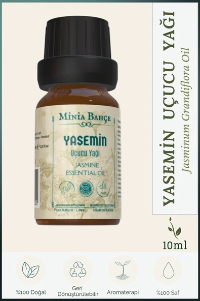 Yasemin Uçucu Yağı, % 100 Saf Ve Doğal 10 ml ürün görseli 1
