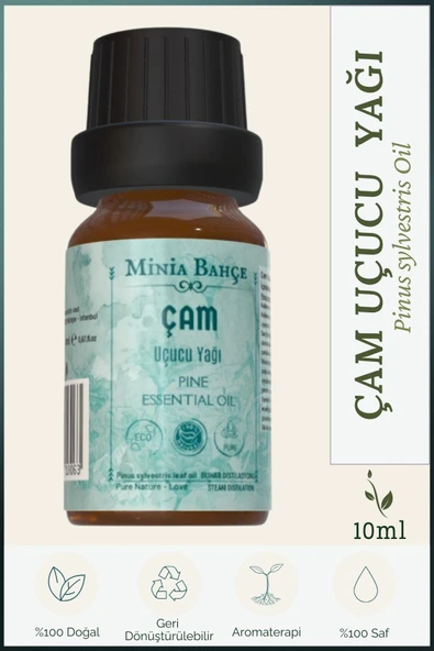 Çam Ağacı Uçucu Yağı %100 Saf - 10 ml | Doğal Saç Bakımı ve Aromaterapi ürün görseli 1