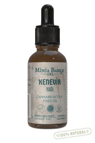 Kenevir Sabit Yağı, %100 Saf, 30 Ml - Resim 2