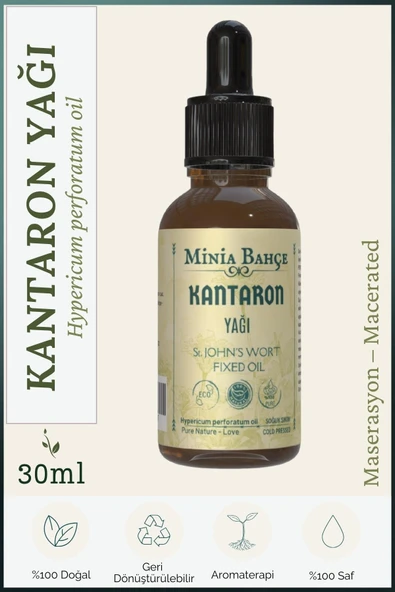 Sarı Kantaron Yağı (Sabit Yağ), %100 Saf ve Doğal, 30ml ürün görseli 1