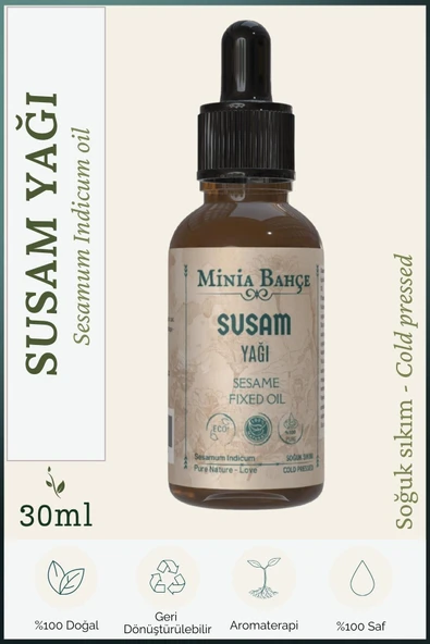 Susam Yağı, %100 Doğal - 30ml ürün görseli 1