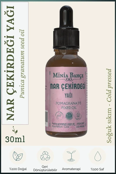 Nar Çekirdeği Yağı, %100 Saf ve Doğal - 30ml ürün görseli 1