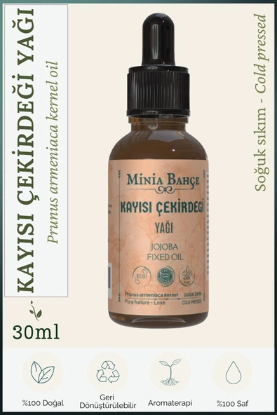 Kayısı Çekirdeği Yağı 30ml - %100 Saf ve Doğal ürün görseli 1
