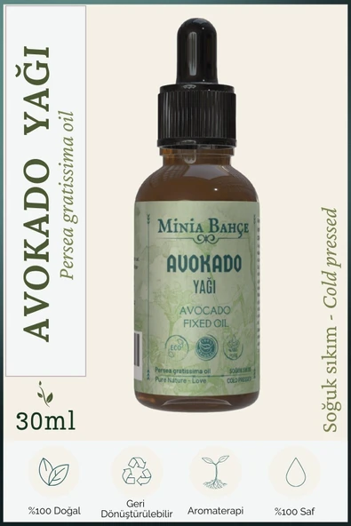 Avokado Yağı, %100 Doğal ve saf. 30ml ürün görseli 1