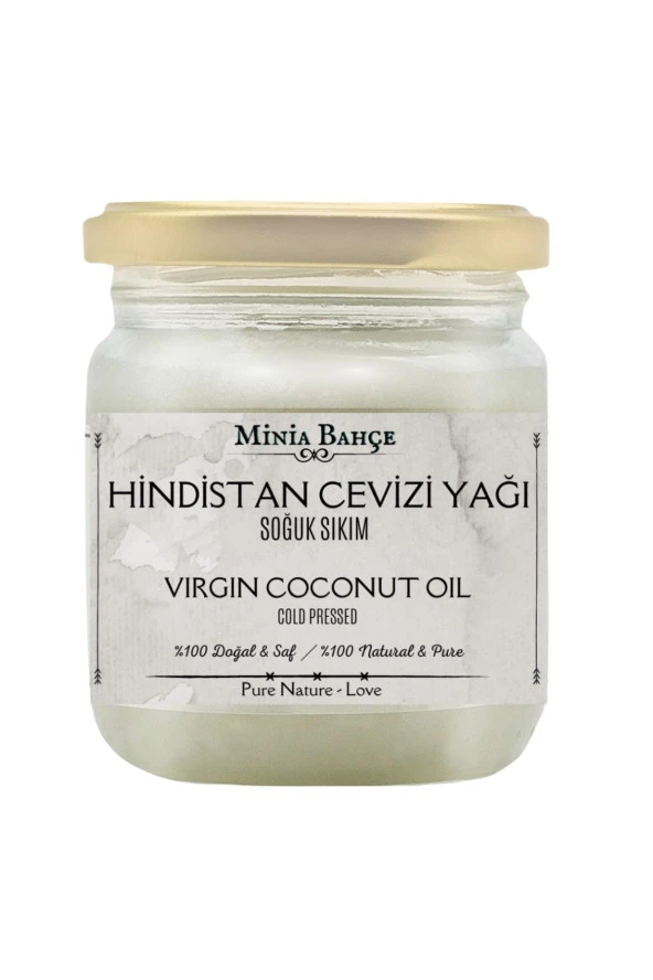 Soğuk Sıkım Hindistan Cevizi Yağı %100 Doğal & Saf 150 Gr ürün görseli 1