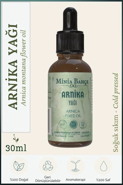 Arnika Sabit Yağı, %100 Saf, 30 Ml - Resim 2