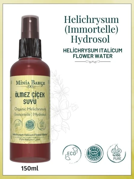Ölmez Çiçek (ALTINOTU) Suyu -%100 Doğal Hidrosol, 150ml ürün görseli 1