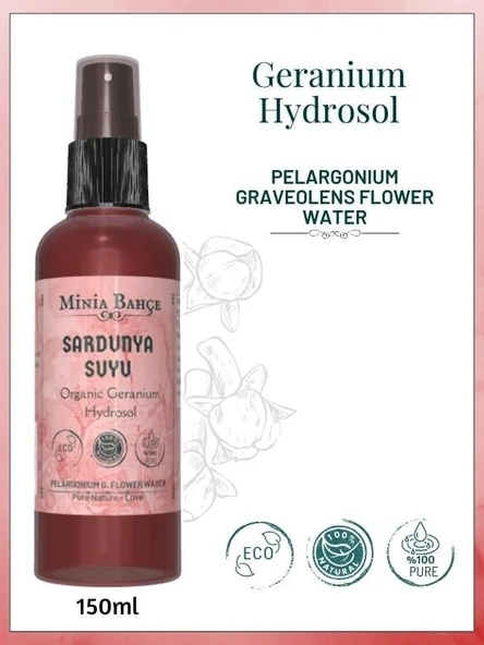 Sardunya Suyu - %100 Doğal ve Yağlı Hidrosol, 150ml ürün görseli 1