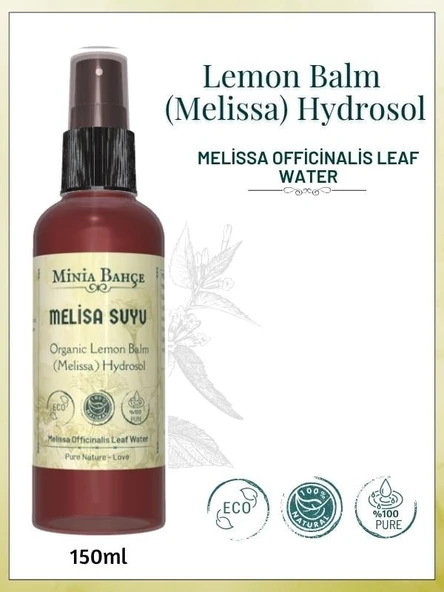 Melisa (Oğulotu) Suyu - %100 Doğal Hidrosol, 150ml | Sakinleştirici ve Ferahlatıcı Etkiler ürün görseli 1