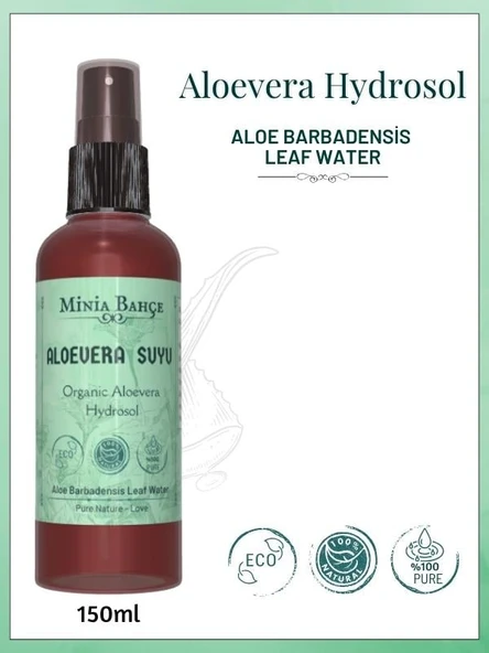 Aloe Vera Suyu - %100 Doğal Hidrosol, 150ml | Doğal Cilt ve Vücut Bakımı ürün görseli 1