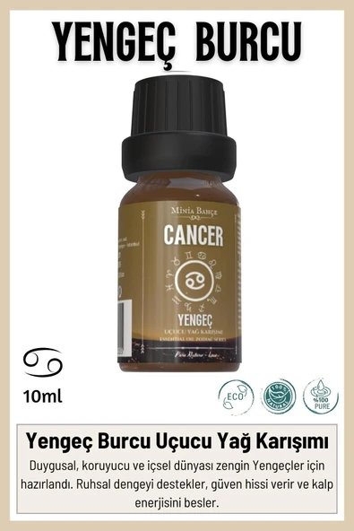 Yengeç Burcu - Cancer, Uçucu Yağ Karışımı, 10ml ürün görseli 1