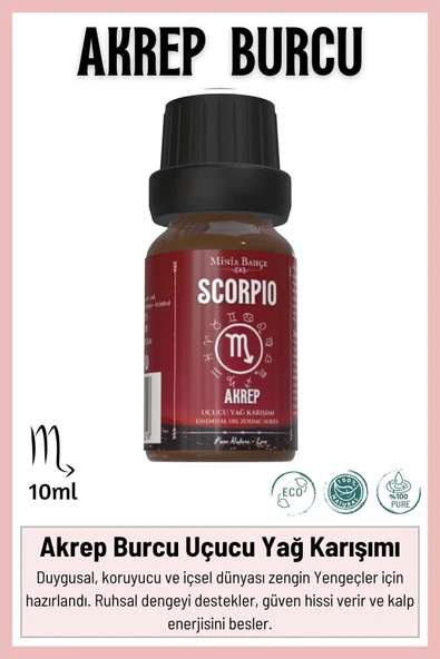 Akrep Burcu - Scorpio, Uçucu Yağ Karışımı, 10ml ürün görseli 1
