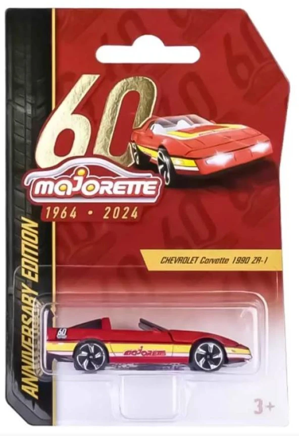 Majorette Anniversary Edition Chevrolet Corvette 1990 ZR-1 ürün görseli 1