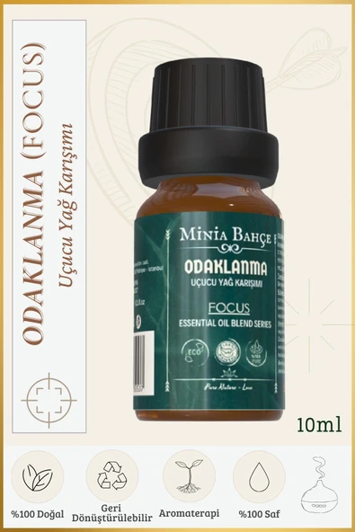 Odaklanma (Focus) Uçucu Yağ Karışımı - Özel Seri 10 ml ürün görseli 1