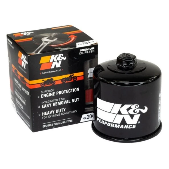 Kawasakı En 500  K&N Yağ Filtre ürün görseli 1