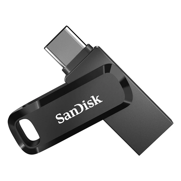 SANDISK 128GB Ultra Dual Drive Go Type-C USB3.2 Gen1 Flash Bellek Siyah SDDDC3-128G-G46 ürün görseli 1