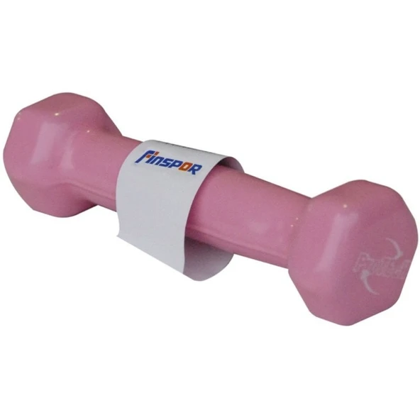 Protech 1.5 Kg Vinyl Pembe Dipping Dambıl TA1301 - Resim 2