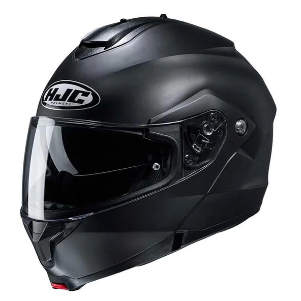 KASK HJC C91N SEMI FLAT SİYAH ürün görseli 1