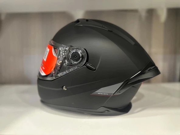KASK MT BRAKER SV SOLİD A11 MAT SİYAH - Resim 4