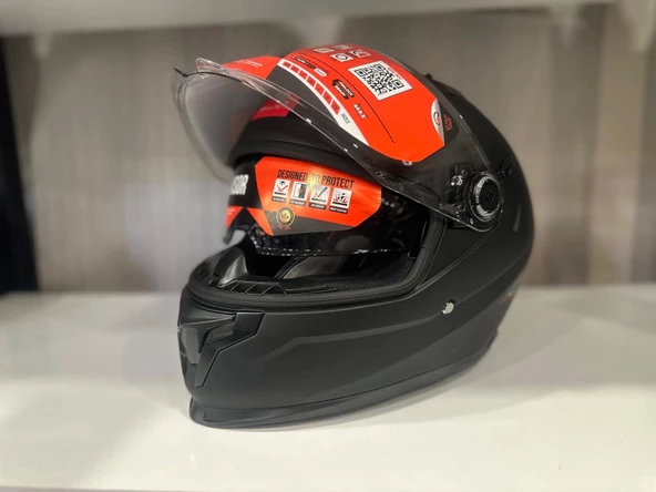 KASK MT BRAKER SV SOLİD A11 MAT SİYAH ürün görseli 1