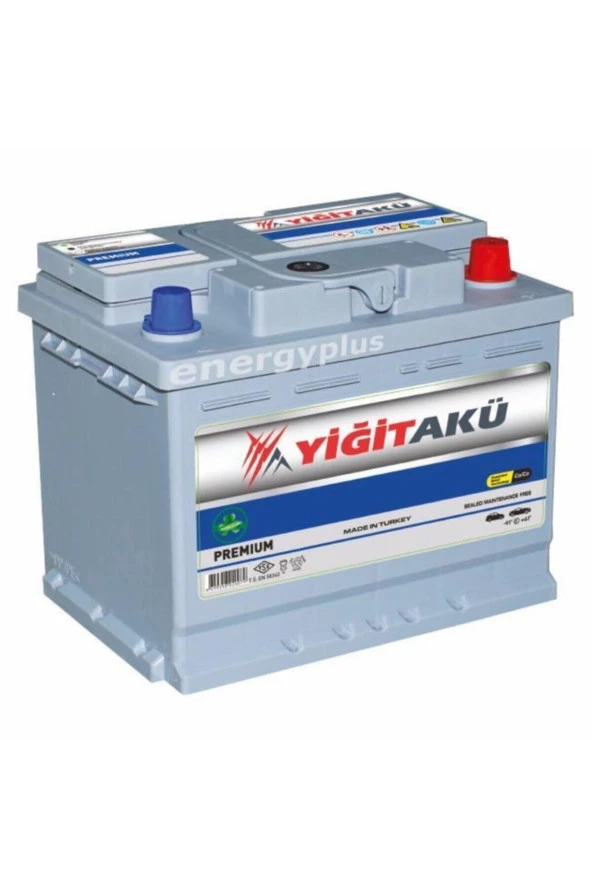 Yiğit 12V 60 Ah Amper Akü - Resim 4