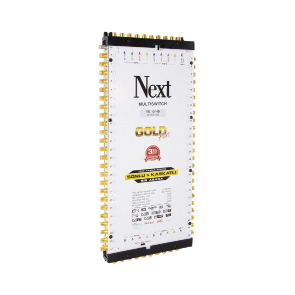 Next YE-10/48 Hybrid Uydu Santral Sonlu Kaskatlı Multiswitch - Resim 2