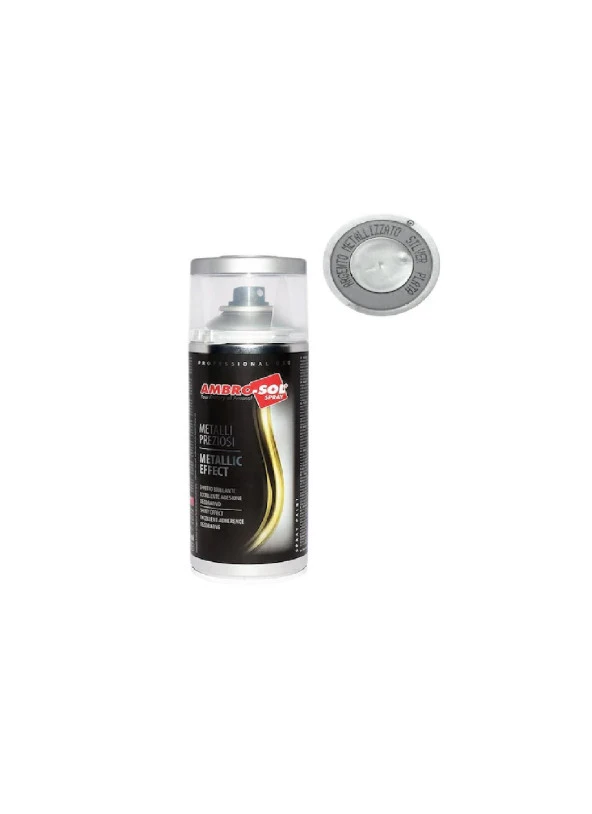 AMBRO-SOL SPREY BOYA 400 ML METALİK GÜMÜŞ ürün görseli 1