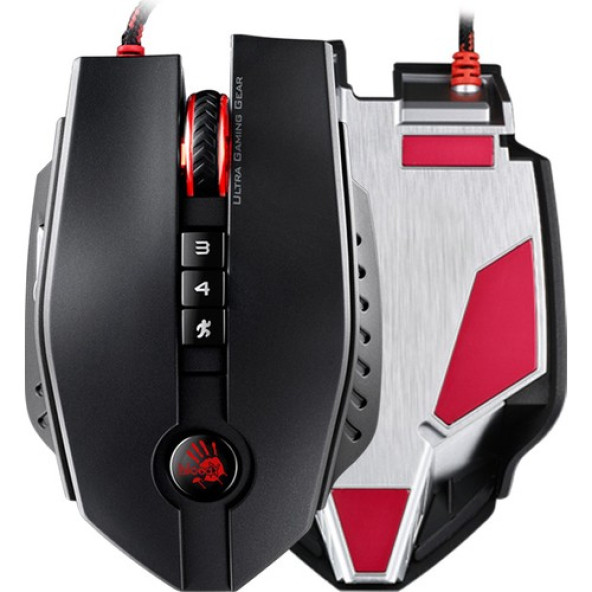 Bloody ZL5A Core3 Makrolu Kablolu Lazer Oyuncu Mouse ürün görseli 1