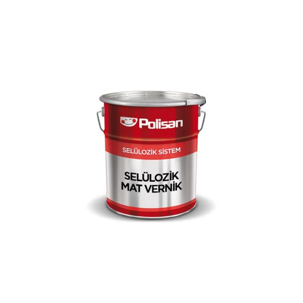 Polisan Selülozik Mat Vernik 3 KG ürün görseli 1